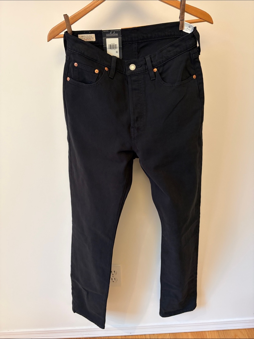 Levi's Slim Straight Black Men's Jeans